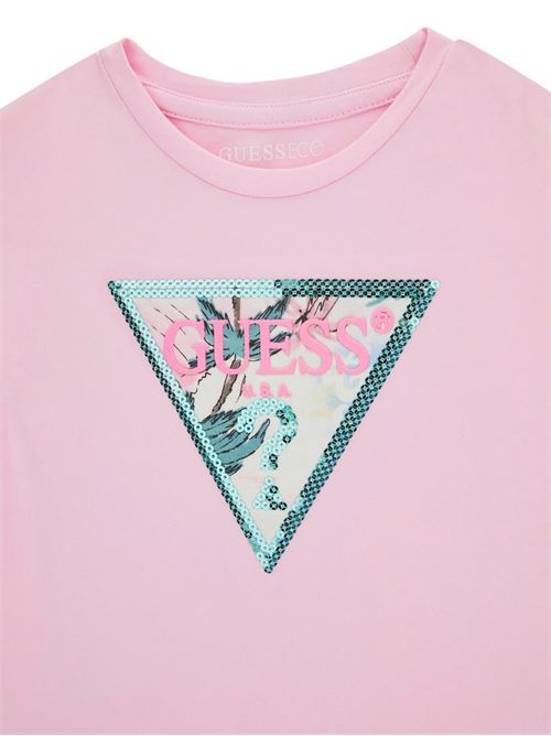 set ss t-shirt+active short GUESS | K6GG02 K6YW4G67D